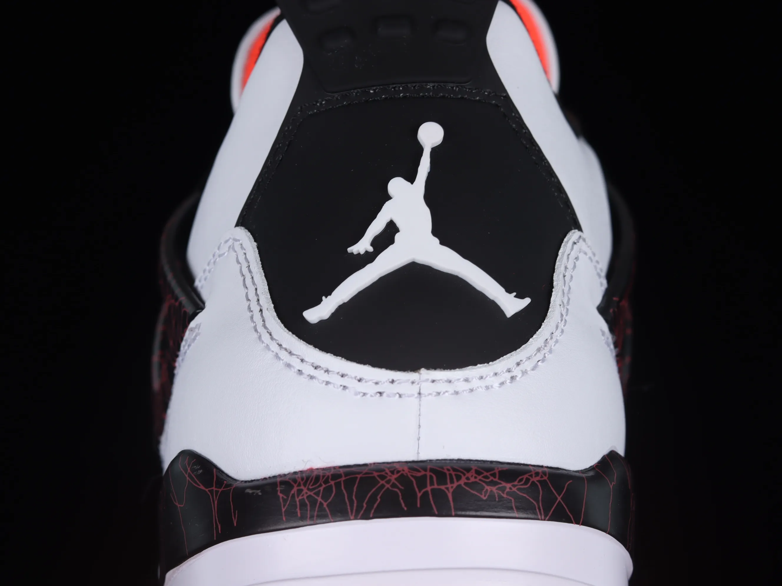 All categories Air Jordan Jordan series basketball shoes Air Jordan 4 X version Air Jordan IV Hot Lava AJ4 Joe 4 hot lava marble pattern 308497-116